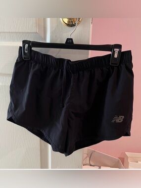 New Balance Women's Black Athletic Running Shorts
